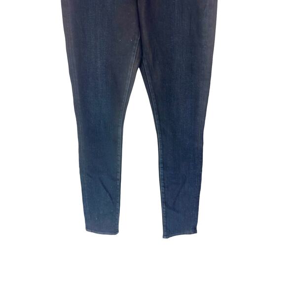 Helmut Lang Jeans Black Pull On Elastic Waist Skinny Leg Denim Stretch Size 28 - Picture 6 of 11